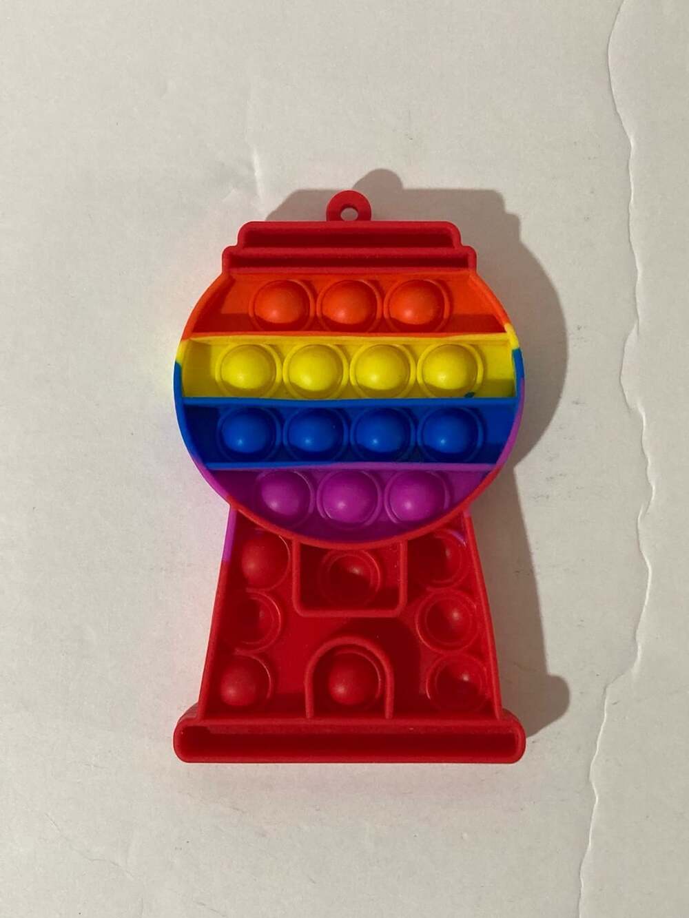 Gumball Machine Rainbow Push Pop Bubble Fidget Toy